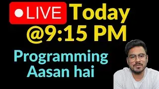 Programming journey starts here | Live streaming