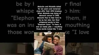 From Breakup to Bedside &mdash; Malcolm-Jamal Warner Stayed With Michelle Thomas Until the End #shorts