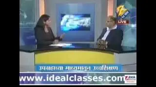 Zee 24 Taas JW Sir, online, elive coaching classes for CA/CS/CWA/CIMA exams,
