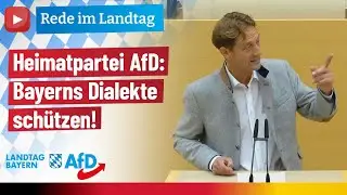 Heimatpartei AfD: Bayerns Dialekte sch&uuml;tzen!