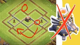 BEST TH11 HYBRID BASE NO EAGLE ARTILLERY WITH LINK | 2021 CLASH OF CLANS