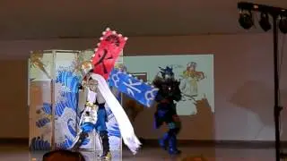 Esibizione Gruppo AeriaGames Giocomix 2017
