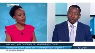 Tv5 Monde : Paul Makela, l'invit&eacute; politique du jour #Emergence #LeCentre #RDC