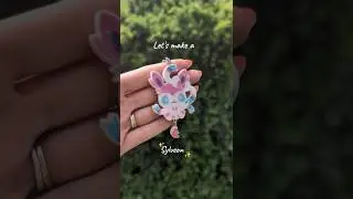 Let's make a Sylveon 🎀🩷 #epoxy #pokemon #eevee #painting #art #molds #eeveelution #sylveon