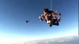 Michael und Corinna - Skydive Dubai