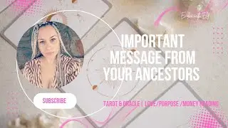 Important message from Ancestors about Love/Purpose/ Identity/Money 🤑 ❤️💐🙏 #pickapile #pickacard 