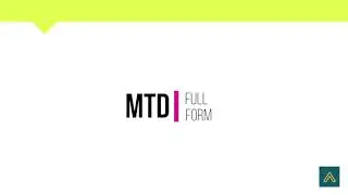 MTD Full Form | Digital Marketing | Marketing