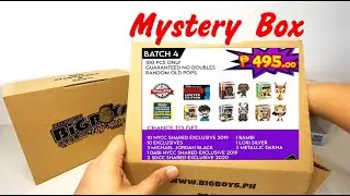UNBOXING Funko Pop Mystery Box from Big Boys Toy Store [Batch 4]