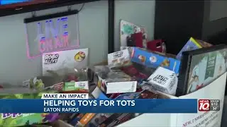 Mid-Michigan family makes a large donation to Toys for Tots