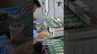 The drone jammer module can detect and jam drones in time to ensure the safety of the venue. #signal