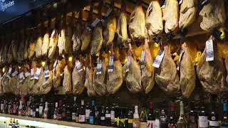 Spanish Bar & Jamon Ambience with Relaxing Flamenco Music for Studying, Relaxing, Sleeping -10Hours