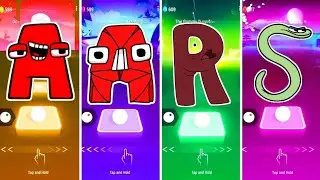 Red-Alphabet Lore Designs-A🆚Alphabet Lore-R🆚S-Tiles Hop EMD Rush!