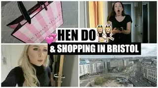 VLOG: My Sister's Hen Do & Shopping In Bristol | Emily Rose