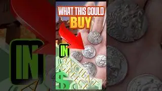 What could it buy? Greek Tetradrachm #ancient #history #coin #silver