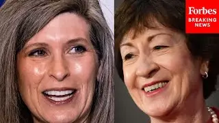 Viral Moment: Joni Ernst And Susan Collins Take Off Masks, Yell 