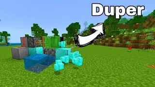 Minecraft diamond farm in minecraft bedrock/pe !
