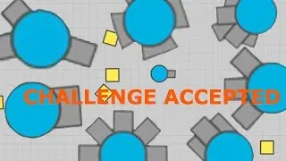 DIEP.IO IMPOSSIBLE CHALLENGE!! // Basic Tank // MULTIPLE #1 KILLS!!