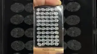 Calibrated oval shape Lab grown diamonds by pramukh jewels #diamond #labdiamonds #naturaldiamonds