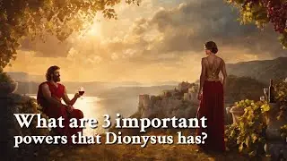 What are 3 important powers that Dionysus has? Greek Mythology Story