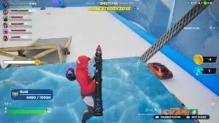 Fortnite  Winter rockets vs cars part1