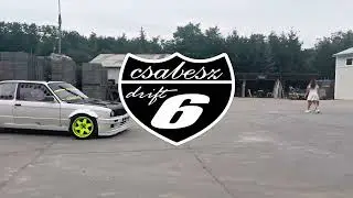 Csabesz Drift BMW E30 donuts for wedding film