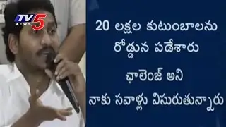 YS Jagan Press Meet On AP Assembly & Agrigold Scam Issue | Telugu News | TV5 News