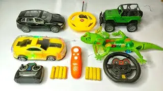 Unboxing: RC Famous Car, Off' Rode Jeep, Lighting Transparent RC Car, Remote Control Lizard 