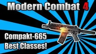 Modern Combat 4: Zero Hour - Best Class Setup: Compakt-665