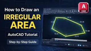 How to Draw an Irregular Plot in AutoCAD | Step-by-Step Tutorial