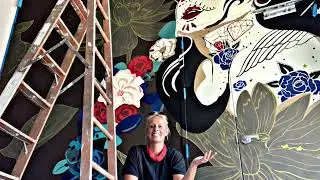 GWFA Mural Timelapse Compilation
