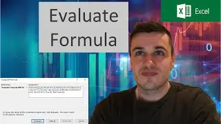 How to evaluate a formula in excel