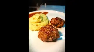 FRIKADELLEN !!! in #airfryer #hei&szlig;luftfritteuse #schnelle_k&uuml;che