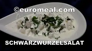 Schwarzwurzelsalat  mit Joghurtdressing