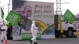 'Don't Nuke Green Energy' - Greenpeace Activist Interviews