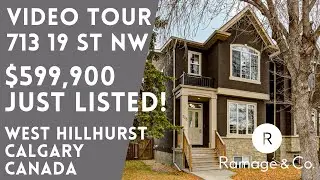 713 19 ST NW - West Hillhurst -  Calgary Alberta Canada