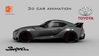 3d Car Animation in PowerPoint #3d #supra #powerpoint #presentation #animation