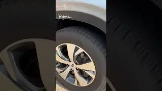 2019 Subaru Ascent Tire Transformation #subaru #cardetailing #beforeandafter