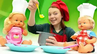 Nenuco Puppen Kompilation. Kochen mit Irene und Puppen 3 Folgen am Stück