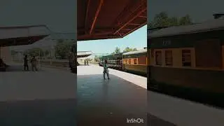 GEU20 Departure whistle #viral #railway #geu20 #highspeedtrain #luxurytravel #pakistanrailways