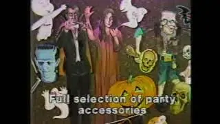 1980s Bartz's Party Store Milwaukee Halloween Commercial