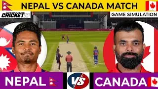 NEPAL vs CANADA | Match 41 | T20 World Cup 2026 Simulation | Cricket 19 Gameplay | Hindi Commentary