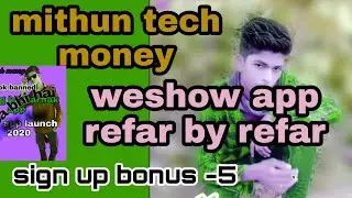 Weshow app se paise kaise kamaye/new app launch 2020