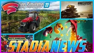 Stadia News: 6 December Pro Games, Farming Sim 22, Rayman Legends + More!