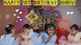 Shrivi 1st Birthday Celebration @AnikyaShrivi  