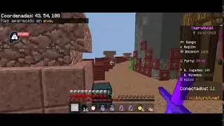 Spanish Minecraft: Jugando Survival Facctions, HCF