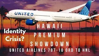 Самолет бизнес-класса United Airlines POLARIS 787-10, прибытие в Гонолулу.
