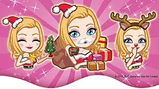 STAR GIRL [QUIDD ПРИЛОЖЕНИЕ]: РОЖДЕСТВЕНСКИЕ СТИКЕРЫ (ИЗДАНИЕ №1)