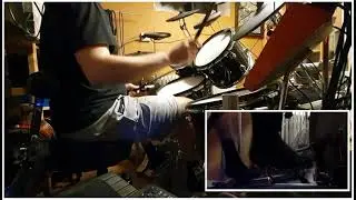 Vicious Art - Murder, drum cover, blastbeats, push pull, open close technique, Heel toe technique.