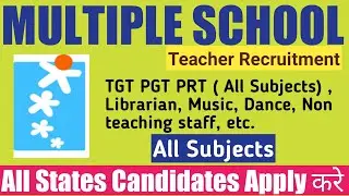 NEW TEACHER RECRUITMENT 2021 | NEW TEACHER VACANCY 2021 |TEACHER JOBS 2021@