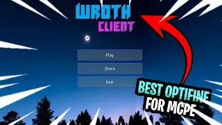 BEST OPTIFINE MCPE 1.17!! Wroth Client, Mcpe Client Fps Boost,Cocok Buat Hp Kentang